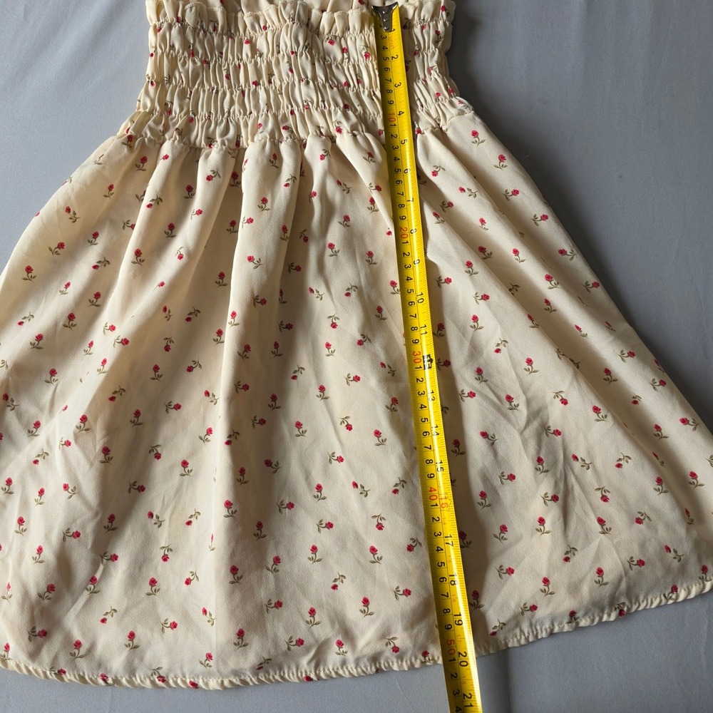 Princess Polly‎ Roza Floral Mini Dress Sleeveless Smocked Sundress Size 2 - Picture 3 of 7
